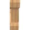 Ekena Millwork Traditional Slat Smooth Bracket w/ Offset Brace, Western Red Cedar, 7 1/2"W x 24"D x 24"H BKT0806X24X24TRA06SWR - alternate 3